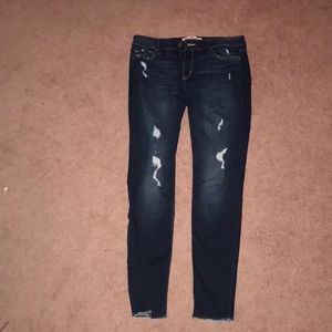 Low Rise Super Skinny Jeans from Hollister